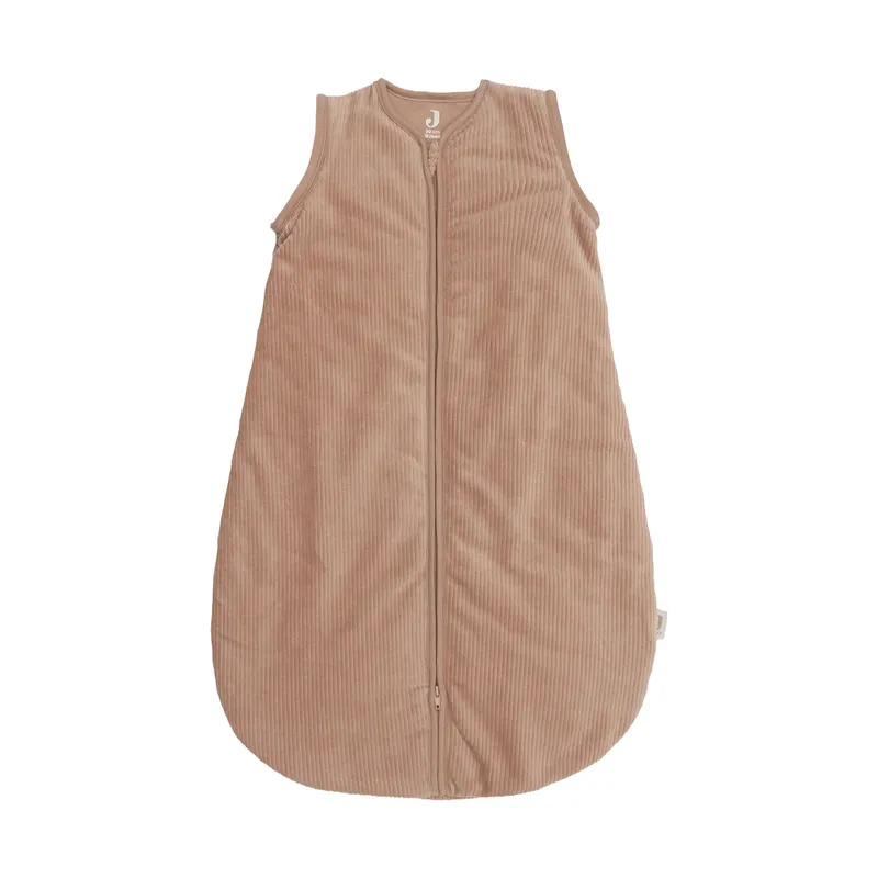Jollein Schlafsack mit abnehmbaren Ärmeln – Rippstrick – 110 cm – Light Terra