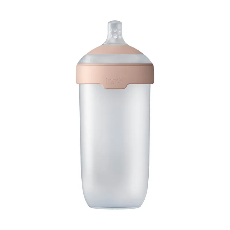 Difrax Mammafeel Flasche – 330 ml – Soft Pink