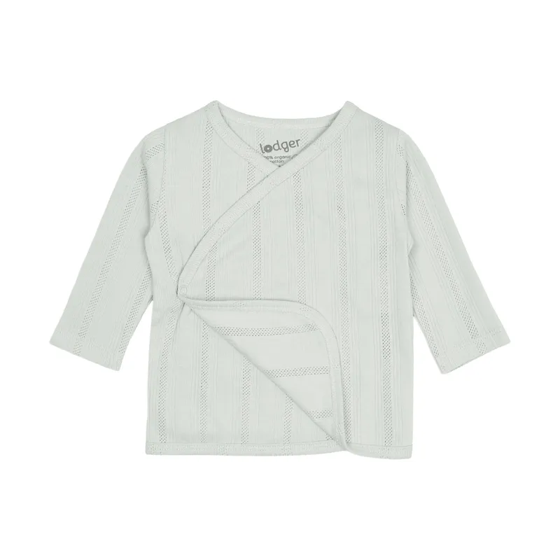Lodger Wickelweste Pointelle - Größe 62 - Silk