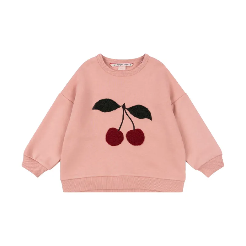 Konges Sløjd Lou Terry Sweater - 9 Monate - Mellow Rose