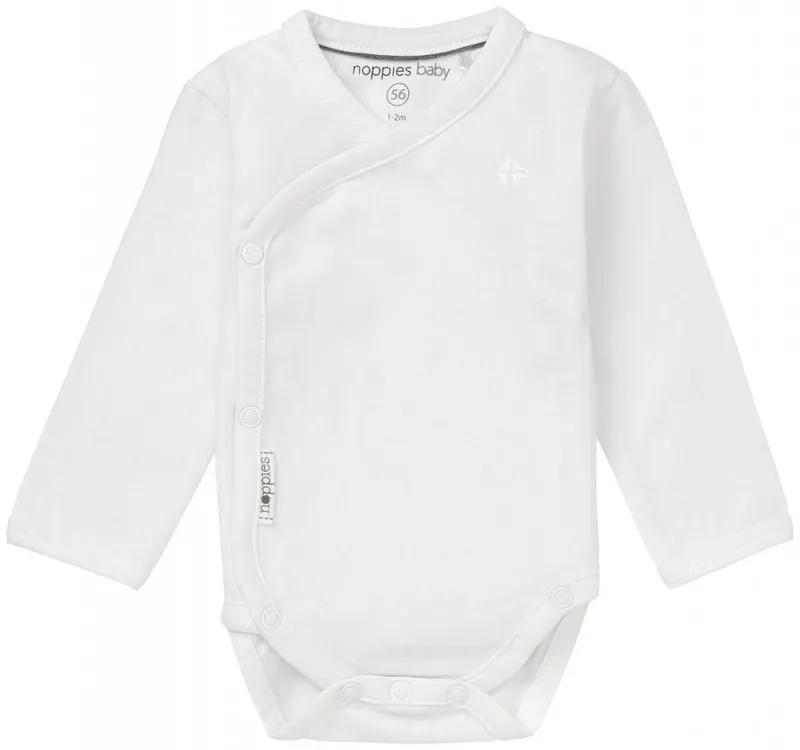 Noppies Babybody Ziara Weiß Gr. 50