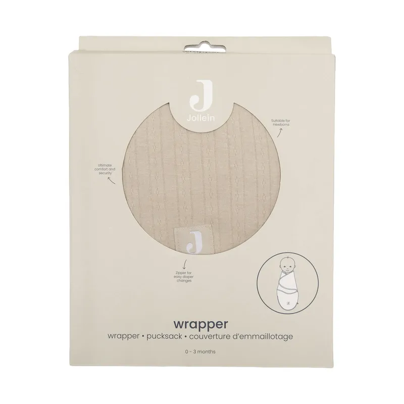 Jollein Puckschlafsack - 0-3 Monate 