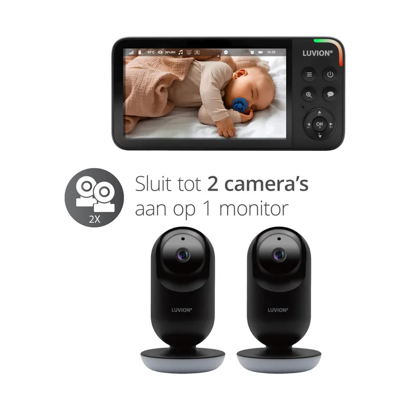 Luvion Babyphone Kamera - Supreme Connect 3 - Black