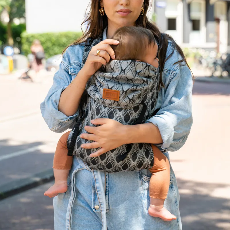 ByKay Click Carrier Classic Baby Special Funky Feathers