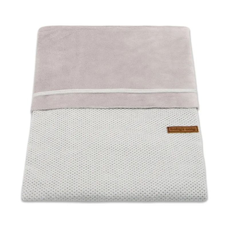 Baby's Only Classic Bettbezug Silbergrau 100 x 135 cm