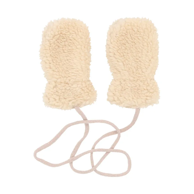 Puck Fäustlinge - Teddy Sand