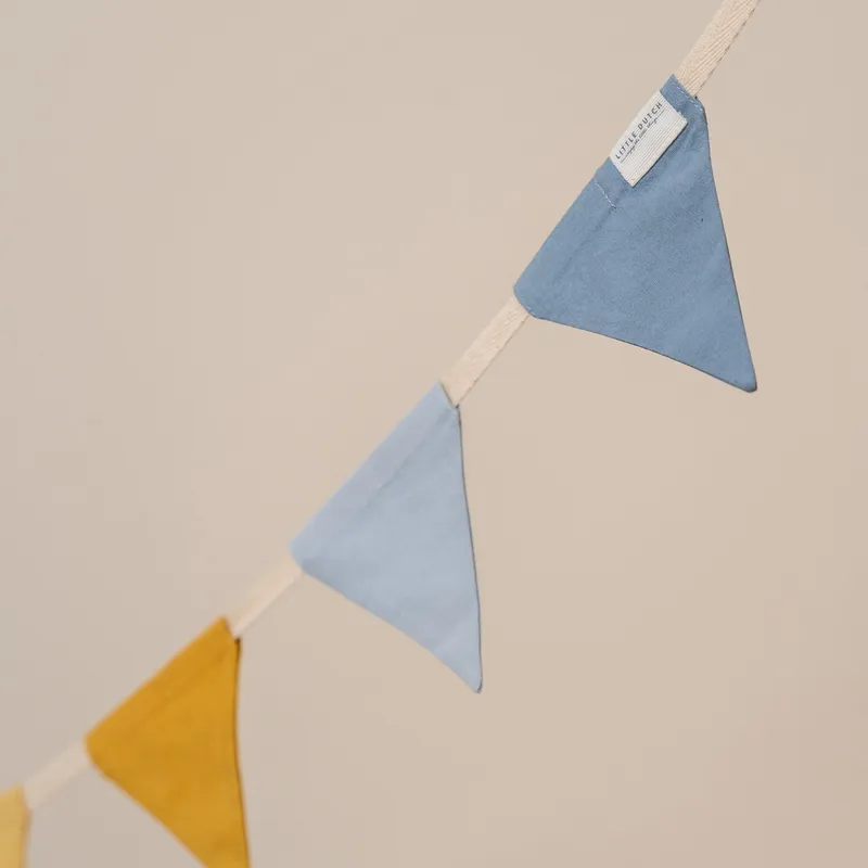 Little Dutch Wimpelkette Blau