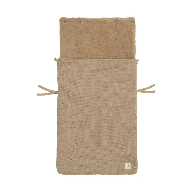 Jollein Sprinkle Knit Fußsack - Gruppe 0+ 3/5 Punkt Gurt - Hazel