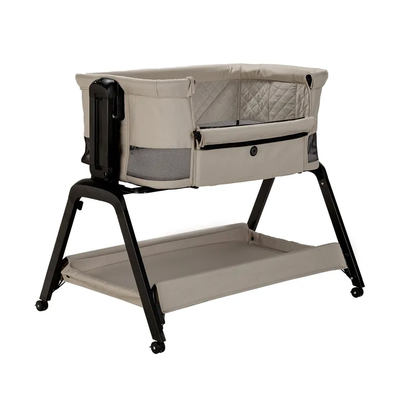 Qute Beistellbett Q-Breez Plus - Mild Taupe