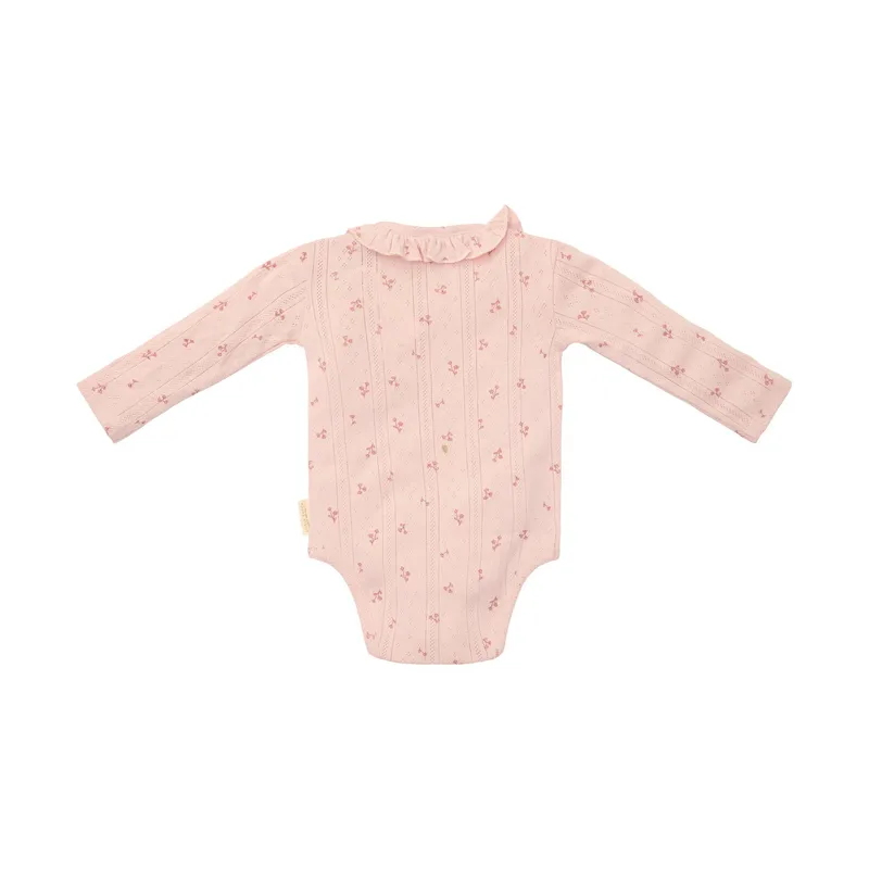 Little Dutch Fairy Flowers Babybody Langarm - Gr. 62