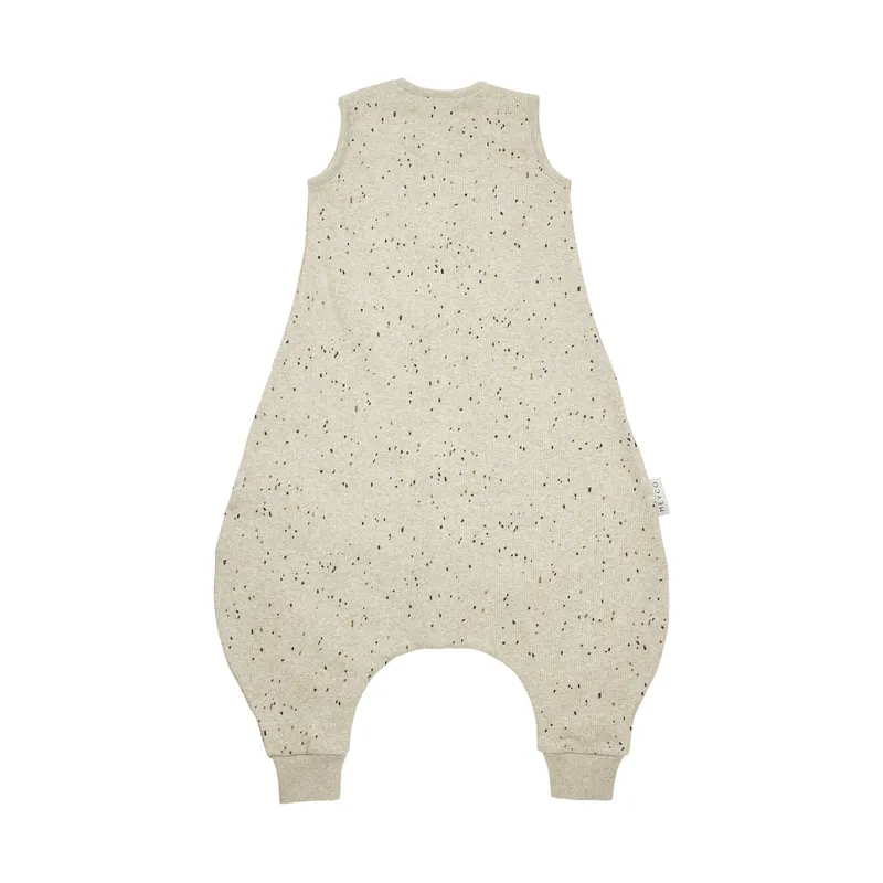 Meyco Rib Mini Spot Jumper Schlafsack - Sommer - 104 cm - Sand Melange
