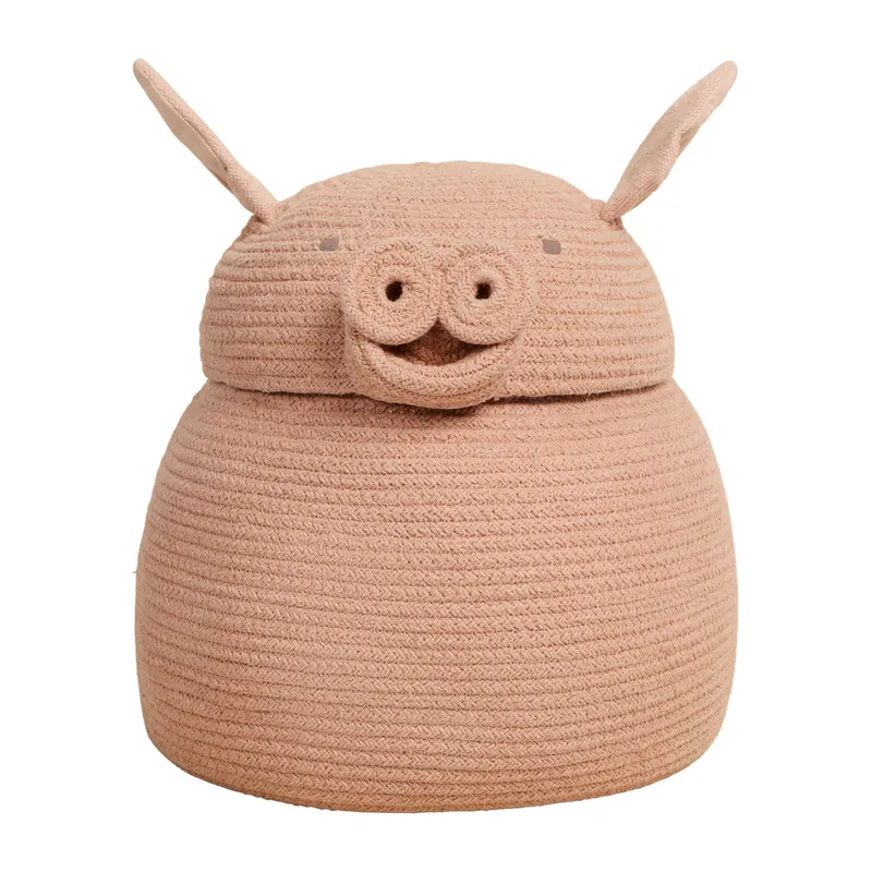 Lorena Canals Peggy The Pig Aufbewahrungskorb