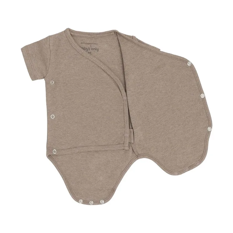 Baby's Only Melange Babybody - Clay - Gr. 62