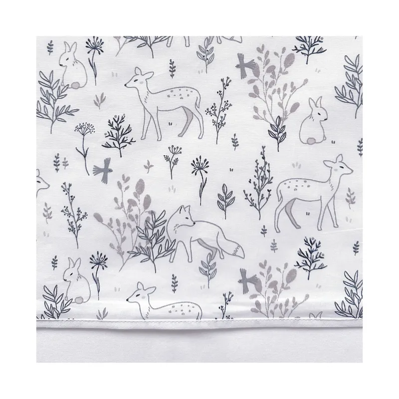 Bink Bedding Bas Babylaken - 75 x 100 cm - Waldtierdruck