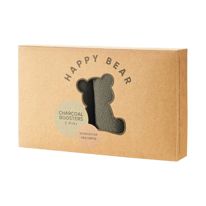 HappyBear Charcoal Booster Set 4 Stück