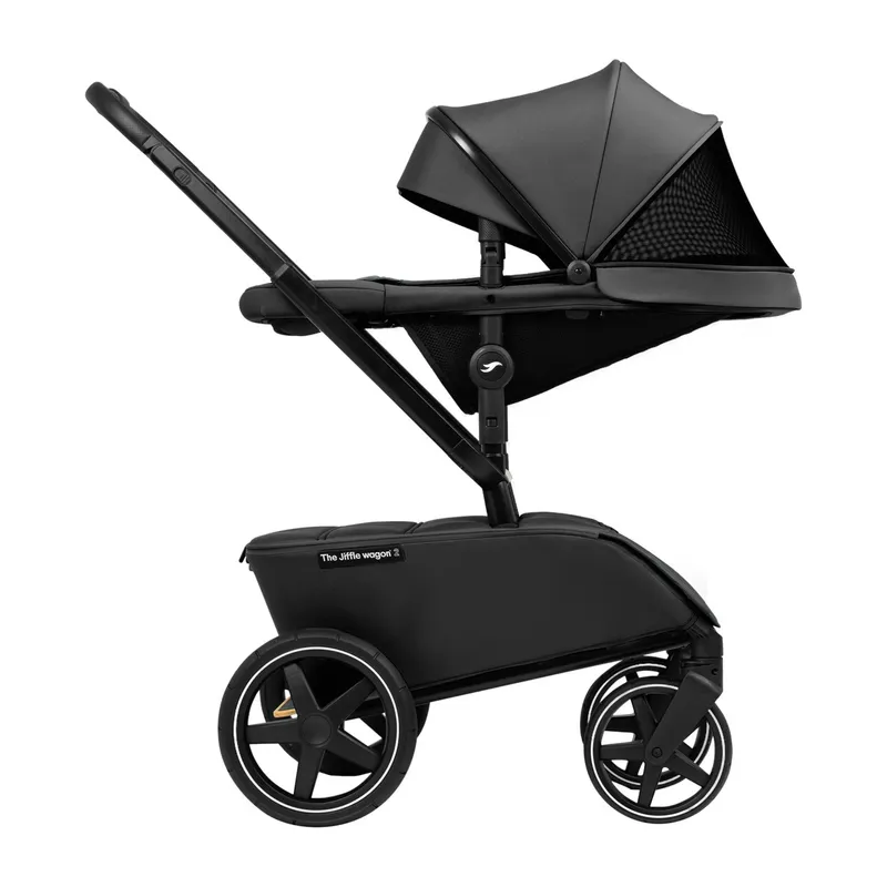 The Jiffle Wagon 2 Kinderwagen 6-in-1 - Black