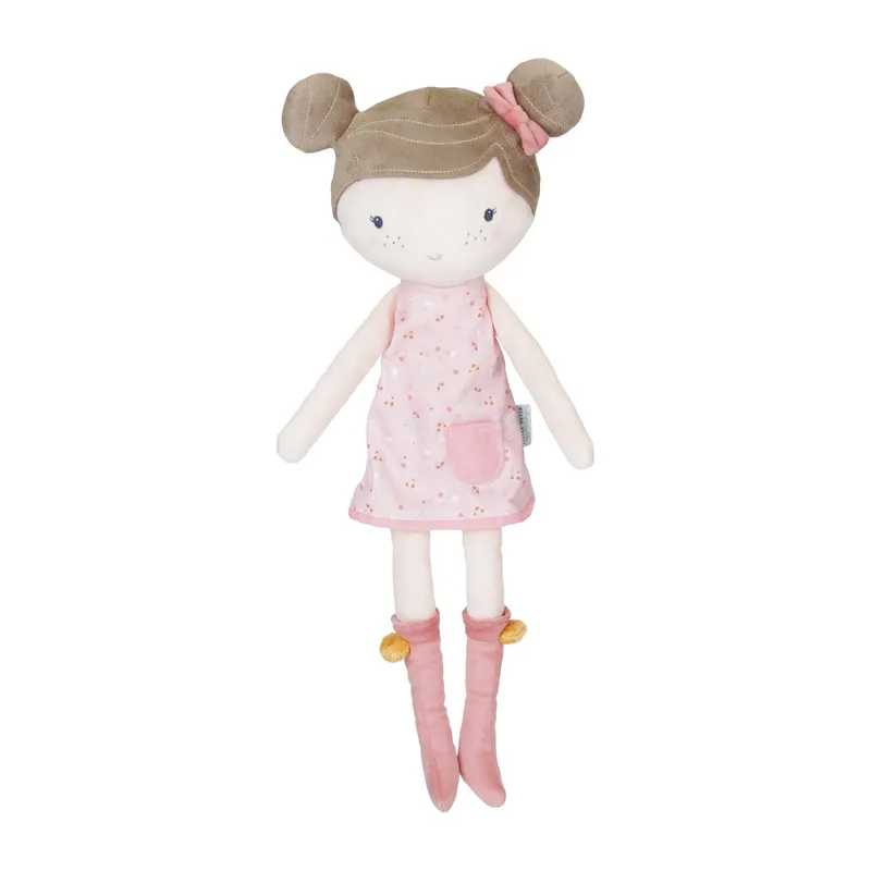 Little Dutch Little Pink Flowers Kuschelpuppe - Rosa - 50 cm