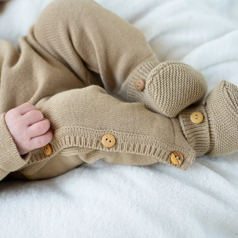 Klein Baby Jumpsuit - Größe 62 - Filipe Beige