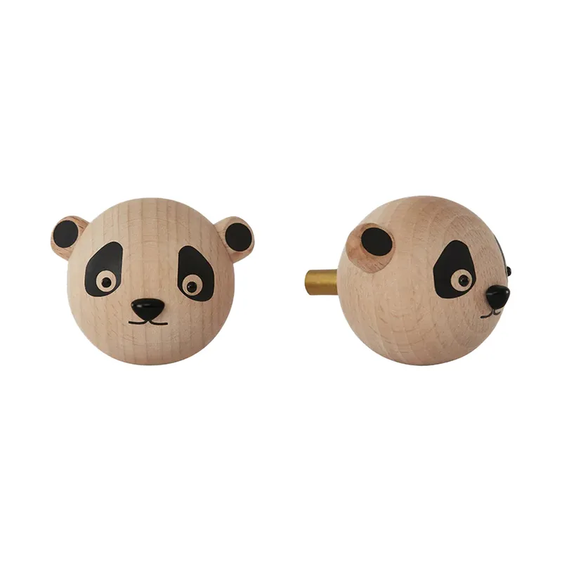 OYOY Panda Wandhaken - Nature