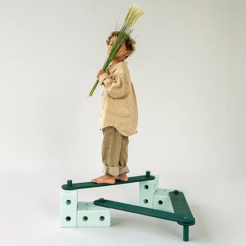 Modu Activity Toy - Balance Track - Ocean Mint / Forest