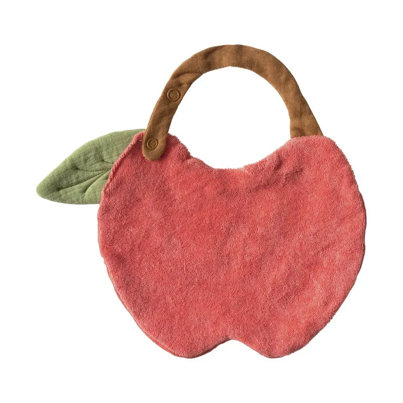 Oli & Carol Lätzchen - Pepa The Apple - Beige/Rosa