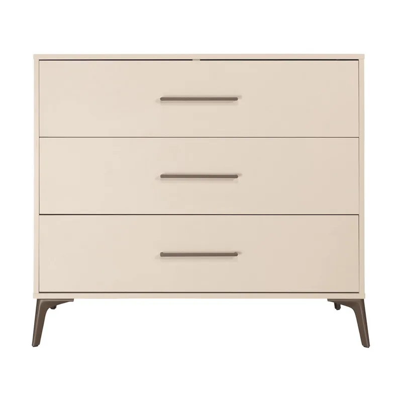 Bopita Nomy Babyzimmer - Dune | Babybett 60 x 120 cm + Kommode