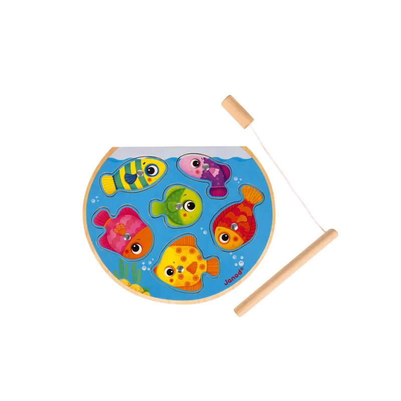Janod Schneller Fisch Puzzle-Spiel