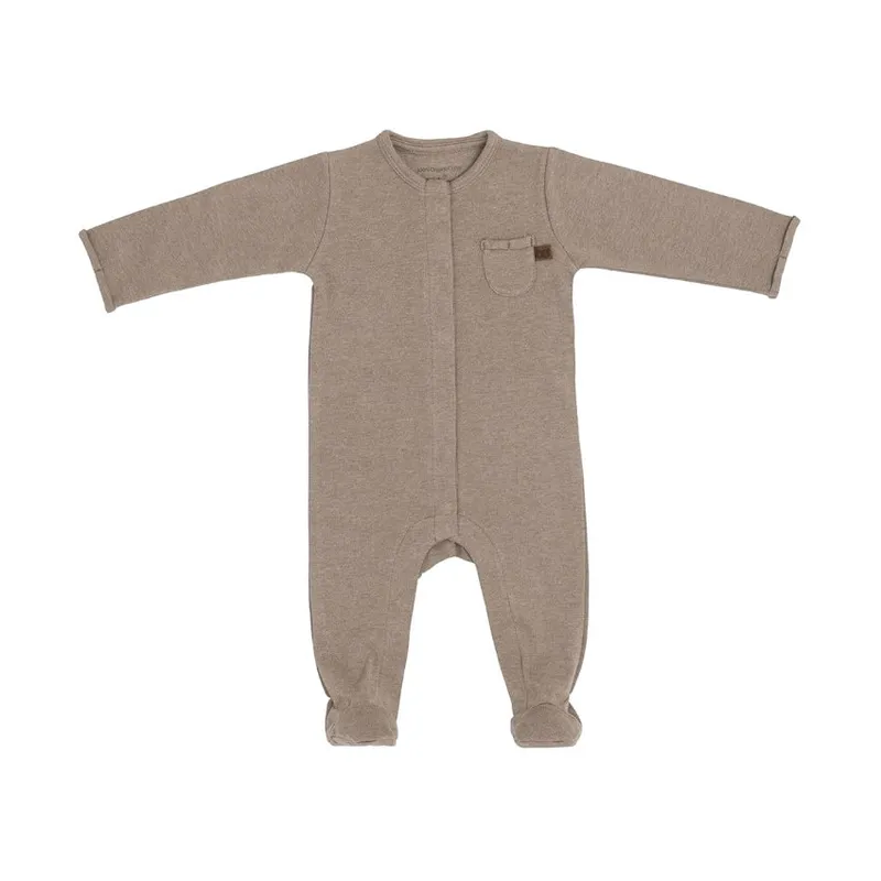 Baby's Only Melange Strampelanzug mit Füßchen - Clay - Gr. 50