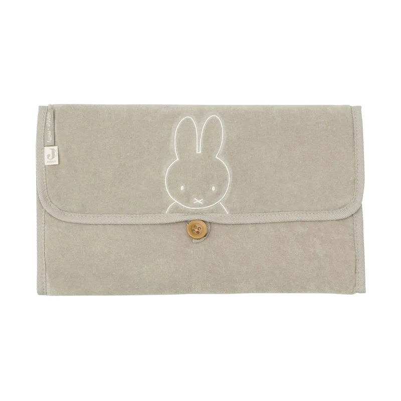 Jollein Miffy Wickelunterlage – Frottee - Olive Green