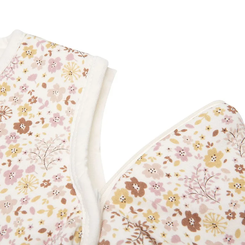 Jollein Baby Schlafsack mit abnehmbaren Ärmeln - Flower Fairies - 110 cm