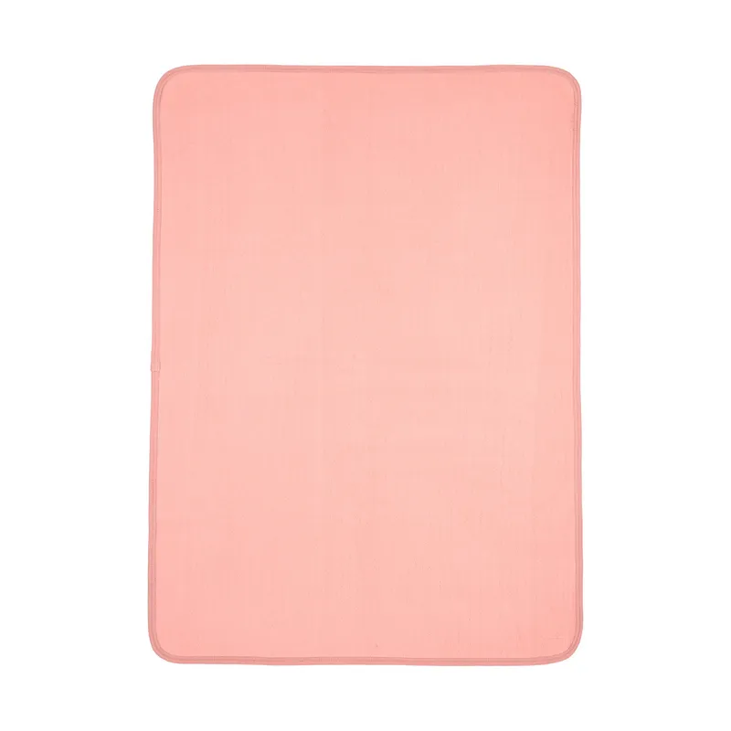 Meyco Jacquard-Flanelldecke – 100 x 150 cm – Pure Rose