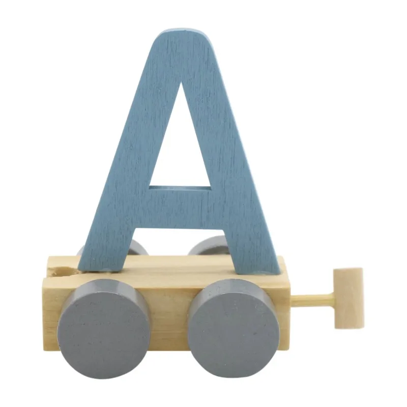 Charl's Toys Buchstabe Zug A Blau