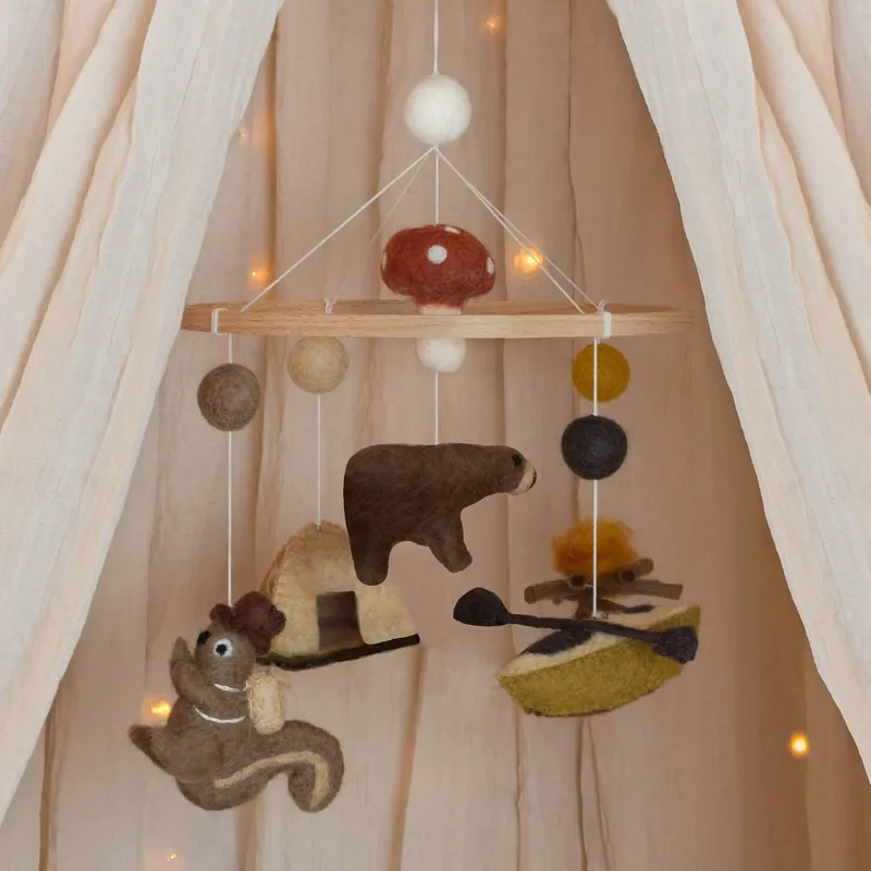 Baby Bello Laufstall Mobile – Little Camper