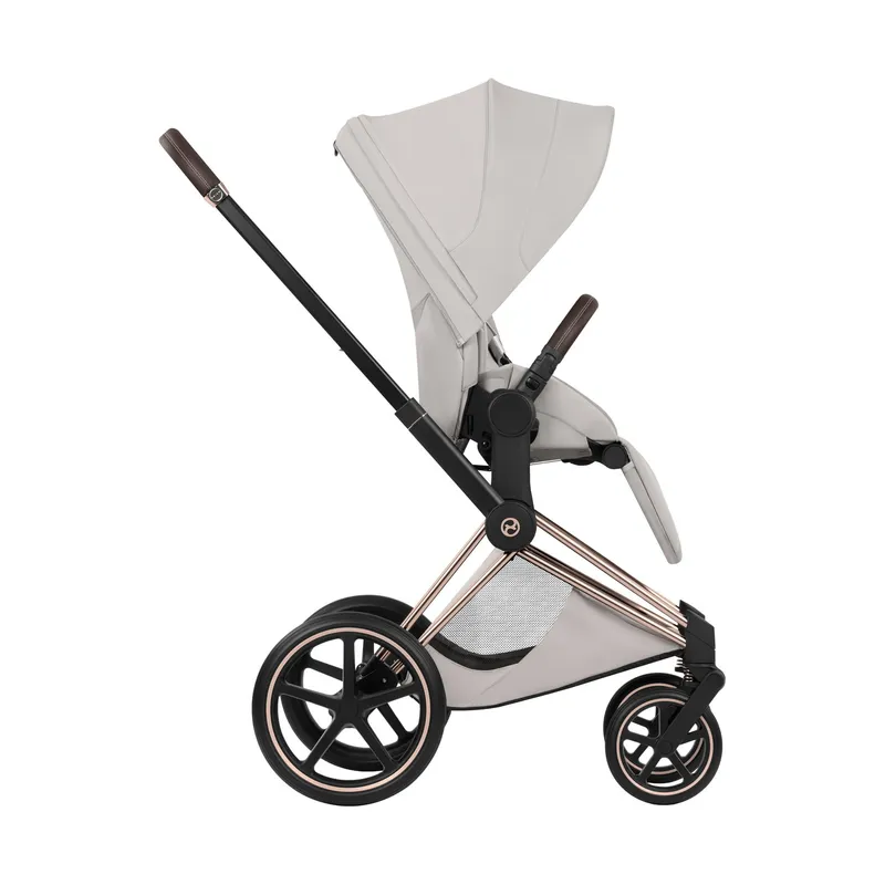 Cybex Kinderwagen 2-in-1 - Priam 5 Style - Rosegold/City Grey