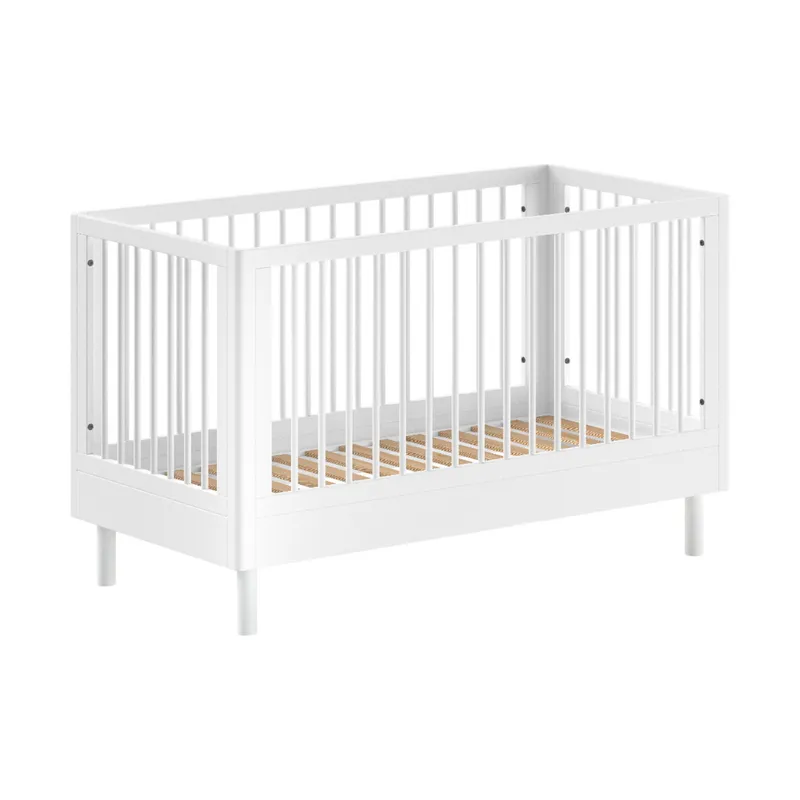Vipack Babybett Mit Umbausatz - Forrest - 70 x 140 cm - Buche Weiß