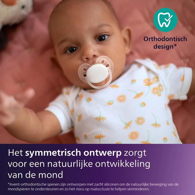 Philips Avent Ultra Soft Schnuller - 2 Stück - Plant-based