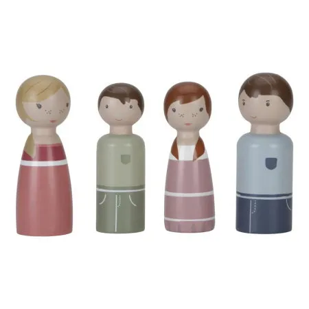 Little Dutch Ergänzungsset Puppenhaus - Familie Rosa