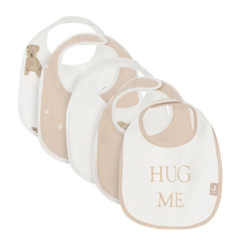 Jollein Teddy Bear / Harvest Lätzchen - 5 Sück