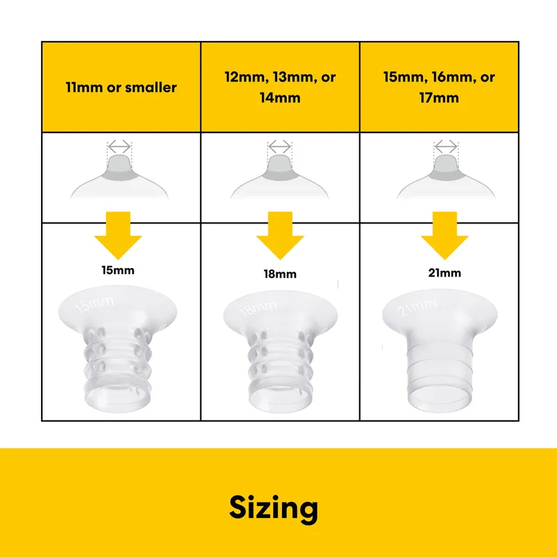 Medela Silikoneinsätze für 24-mm-Brusthütchen