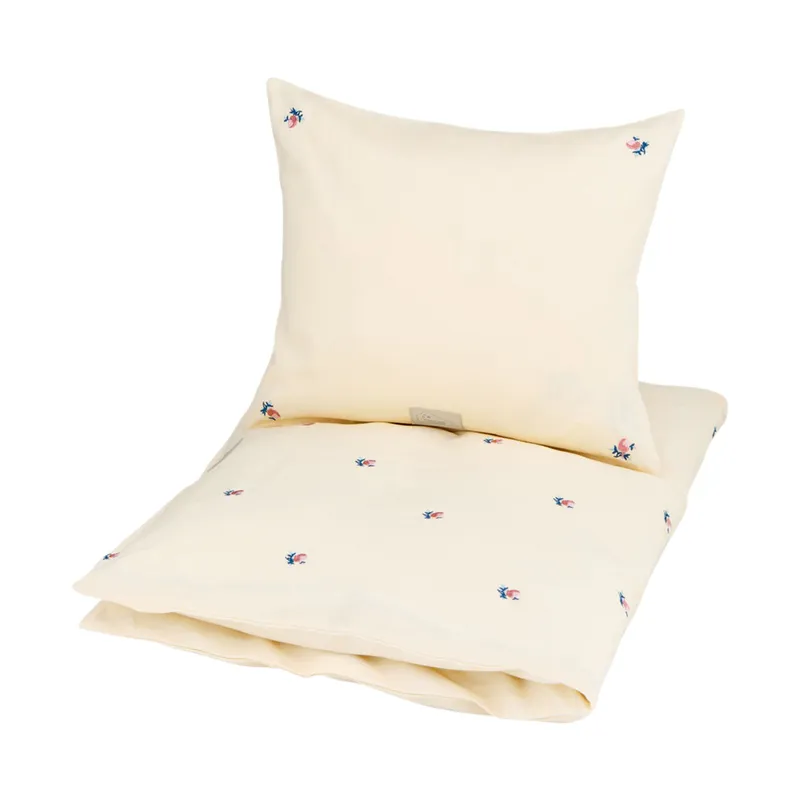Cam Cam Copenhagen Bettbezug Bestickt - 70 x 100 cm - GOTS - Berries