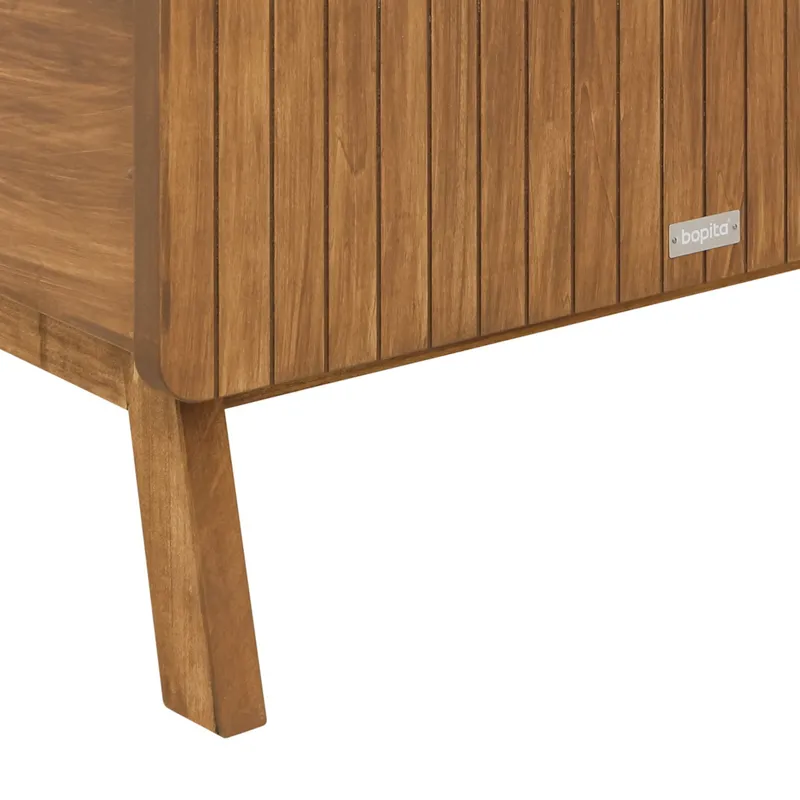 Bopita Senna Sofabett - Rose / Wood - 70 x 140 cm