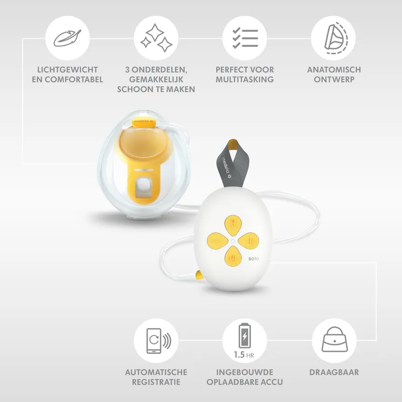 Medela Solo Hands-Free Einzelmilchpumpe