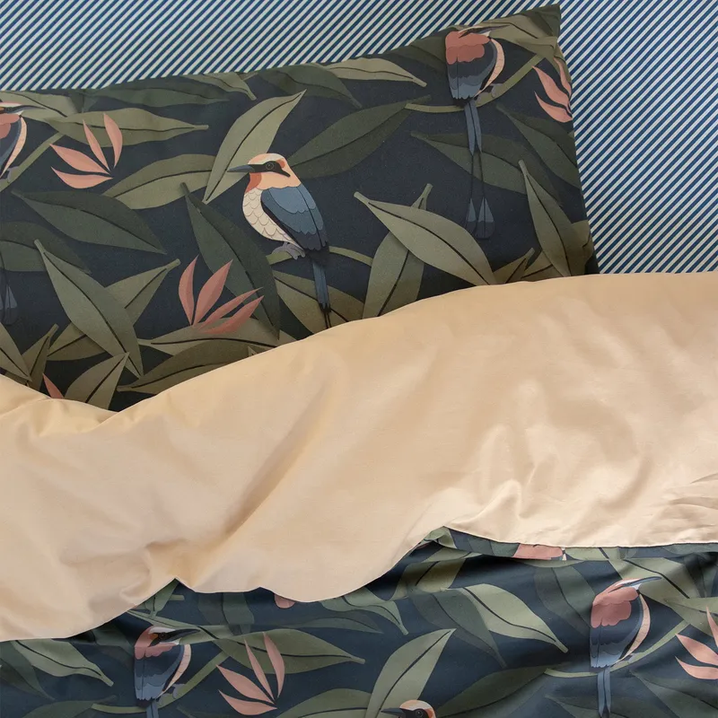 Studio Ditte Bettbezug - Vogel - 140 x 220 cm - Blau