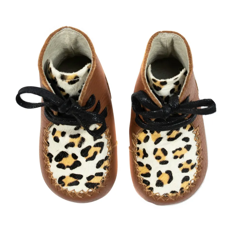 Mavies High Boots Leopard Brown Gr. S