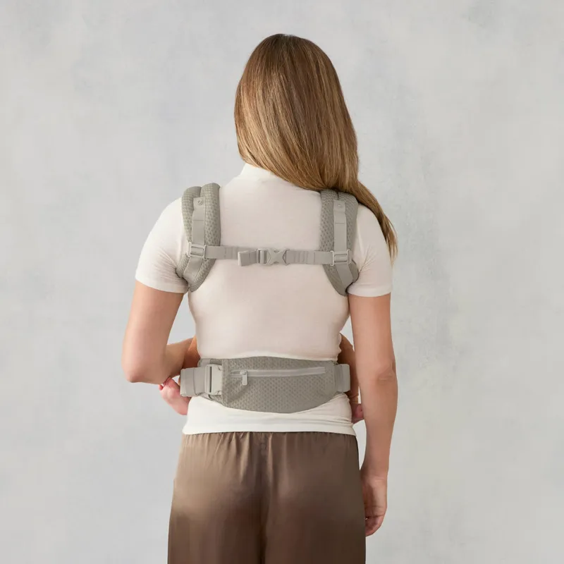 Ergobaby Omni Deluxe Mesh Babytrage - Soft Olive