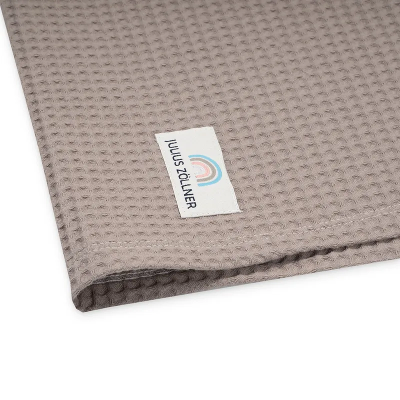 Loop Comfy Wickelauflagenbezug – Waffelpiqué – Nougat – 85 x 75 cm