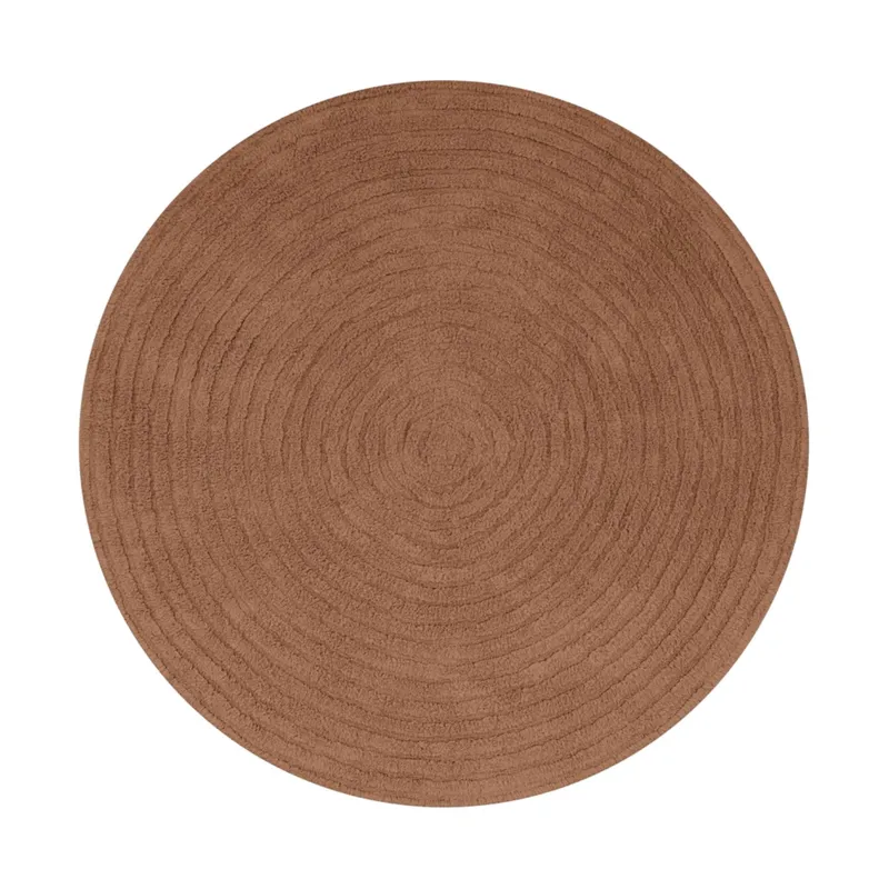 Tapis Petit Teppich Robin - Cappuccino - 110 x 110 cm