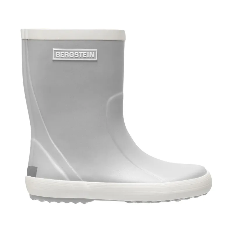 Bergstein Regenstiefel - Glam Silver - Gr. 24