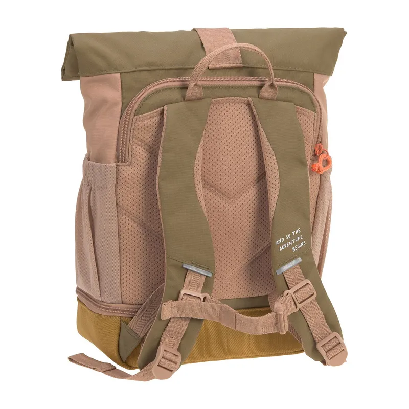 Lässig Rolltop Mini-Rucksack Nature Hazelnut