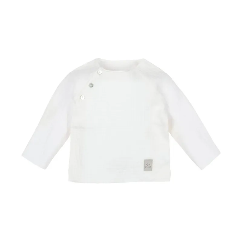 Nanami Musselinpullover - Gr. 50-56 - Off White